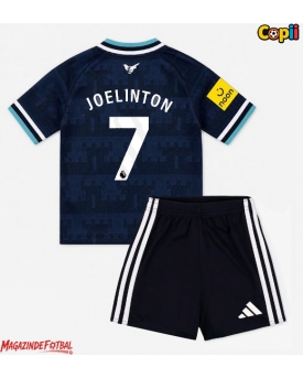 Newcastle United Joelinton #7 Echipament de Fotbal Replică 2026-27 Copii Deplasare (+ Șorturi)